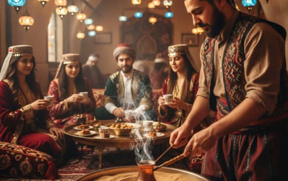 තුර්කි කෝපි සම්ප්‍රදාය (The Tradition of Turkish Coffee)